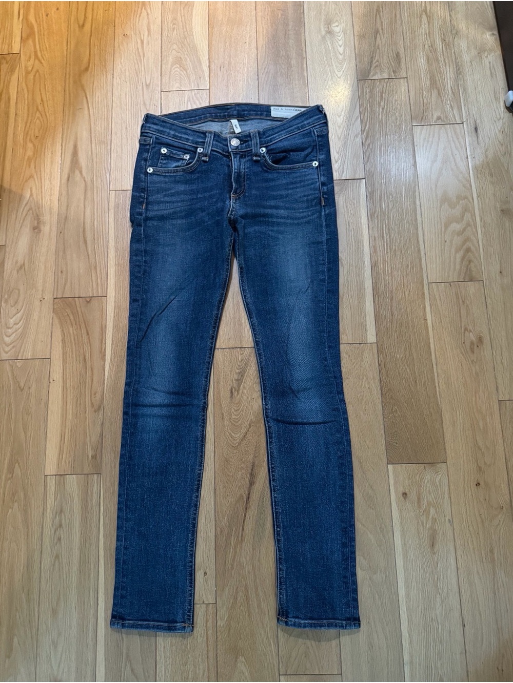 Women's rag& bone Dark Blue Slim Jeans